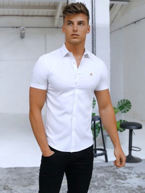 Blakely Melbourne Short Sleeve Shirt Beyaz | LVO069823