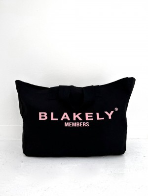 Blakely Members Tote Bag Siyah Pembe | HYK873502