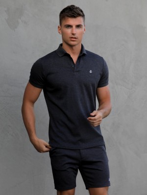 Blakely Sorrento Polo Charcoal | QDO067912