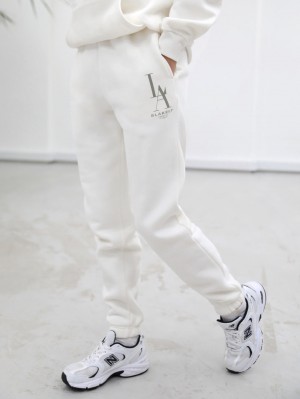 Blakely Studio Sweatpants Ivory | QVX362708