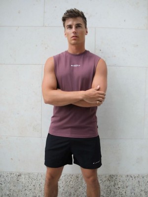 Blakely Universal Sleeveless Tee Bordo | UDC138956