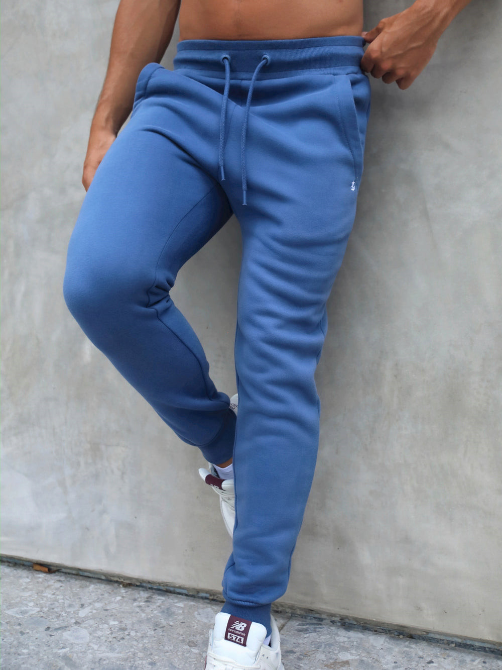 Blakely Anchor Sweatpants Mavi | KUI046397