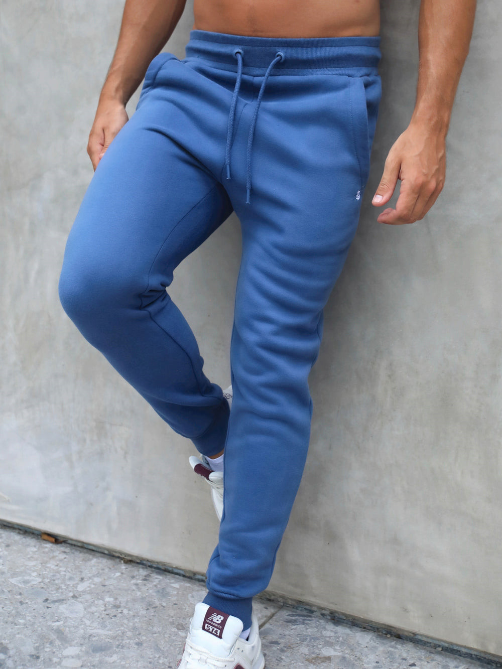 Blakely Anchor Sweatpants Mavi | KUI046397