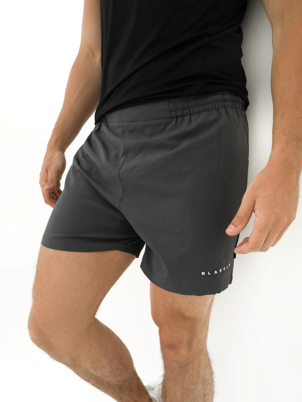 Blakely Apex Active Shorts Charcoal | XZN379650