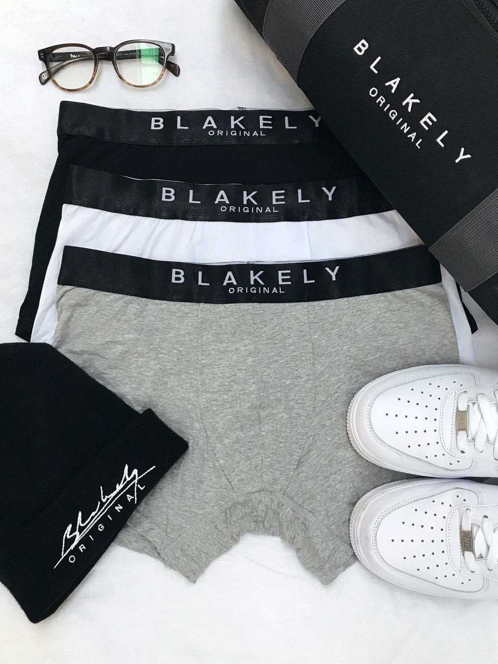 Blakely BLK Boxers Mixed 3 Pack | MHQ637210