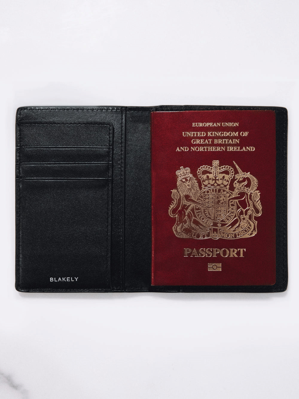 Blakely BLK Passport Holder Siyah | XDW231456