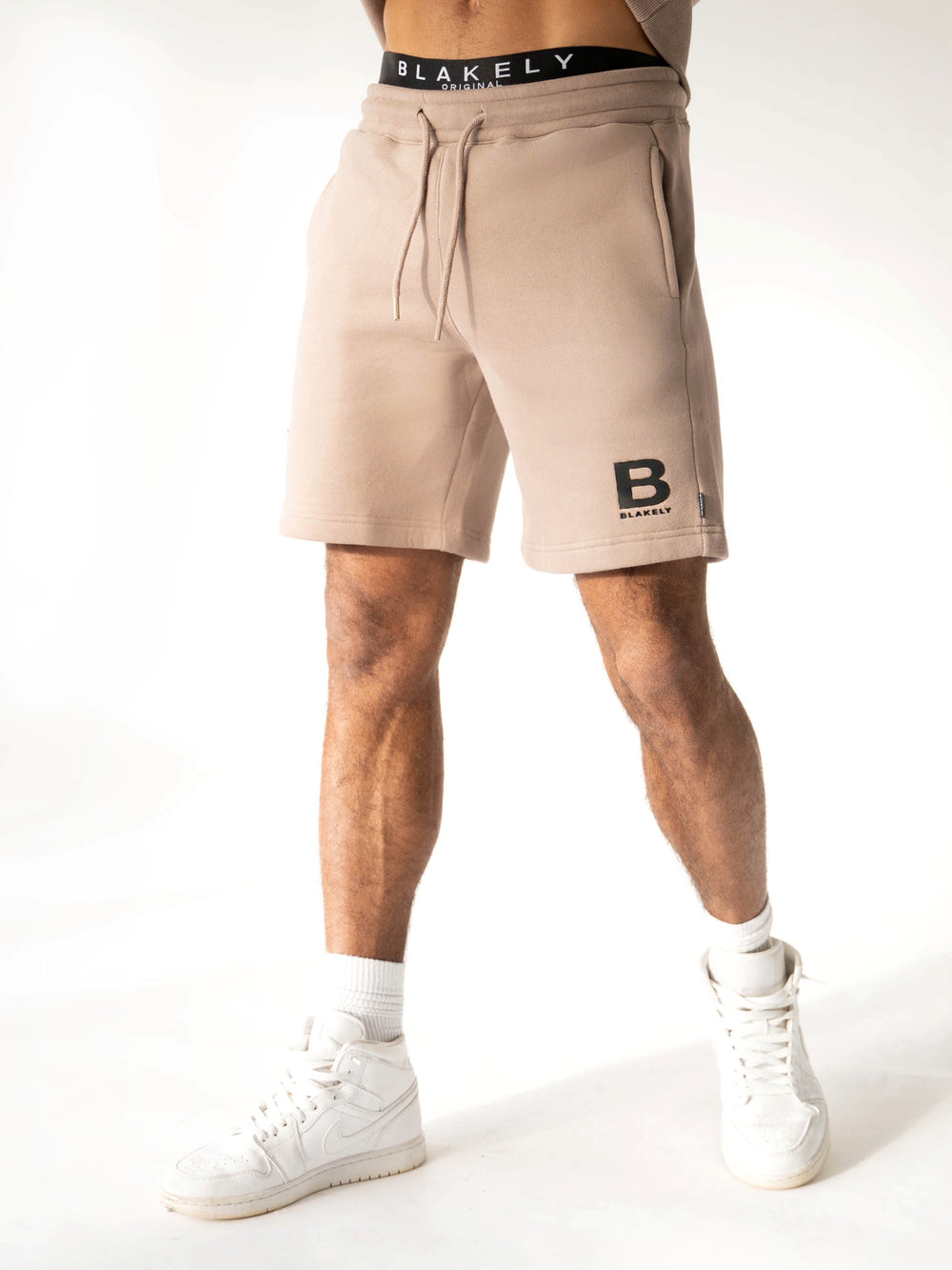 Blakely Blakely London Jogger Shorts Kahverengi | MLZ031845