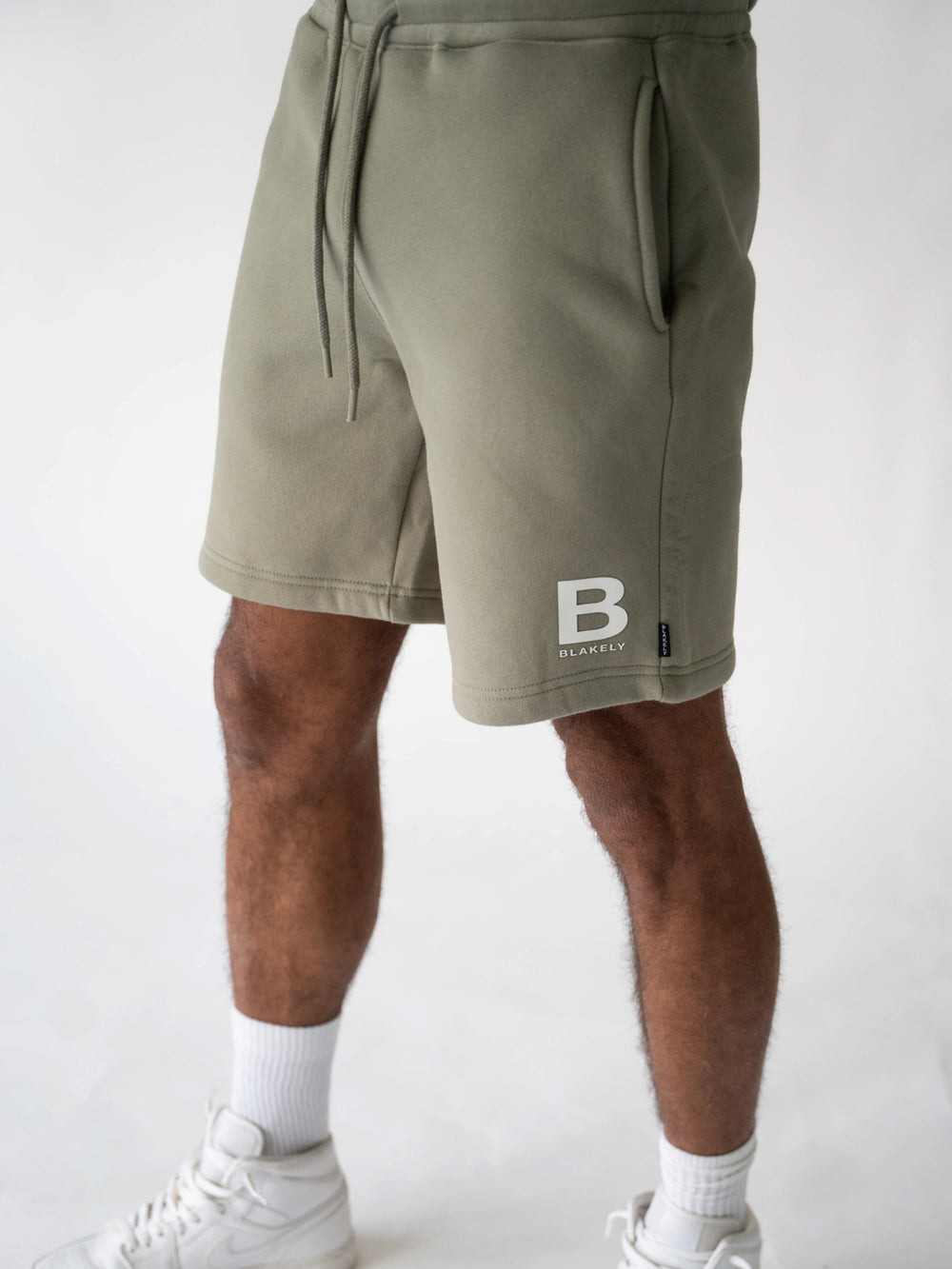 Blakely Blakely London Jogger Shorts Zeytin Yeşili | FRS305617