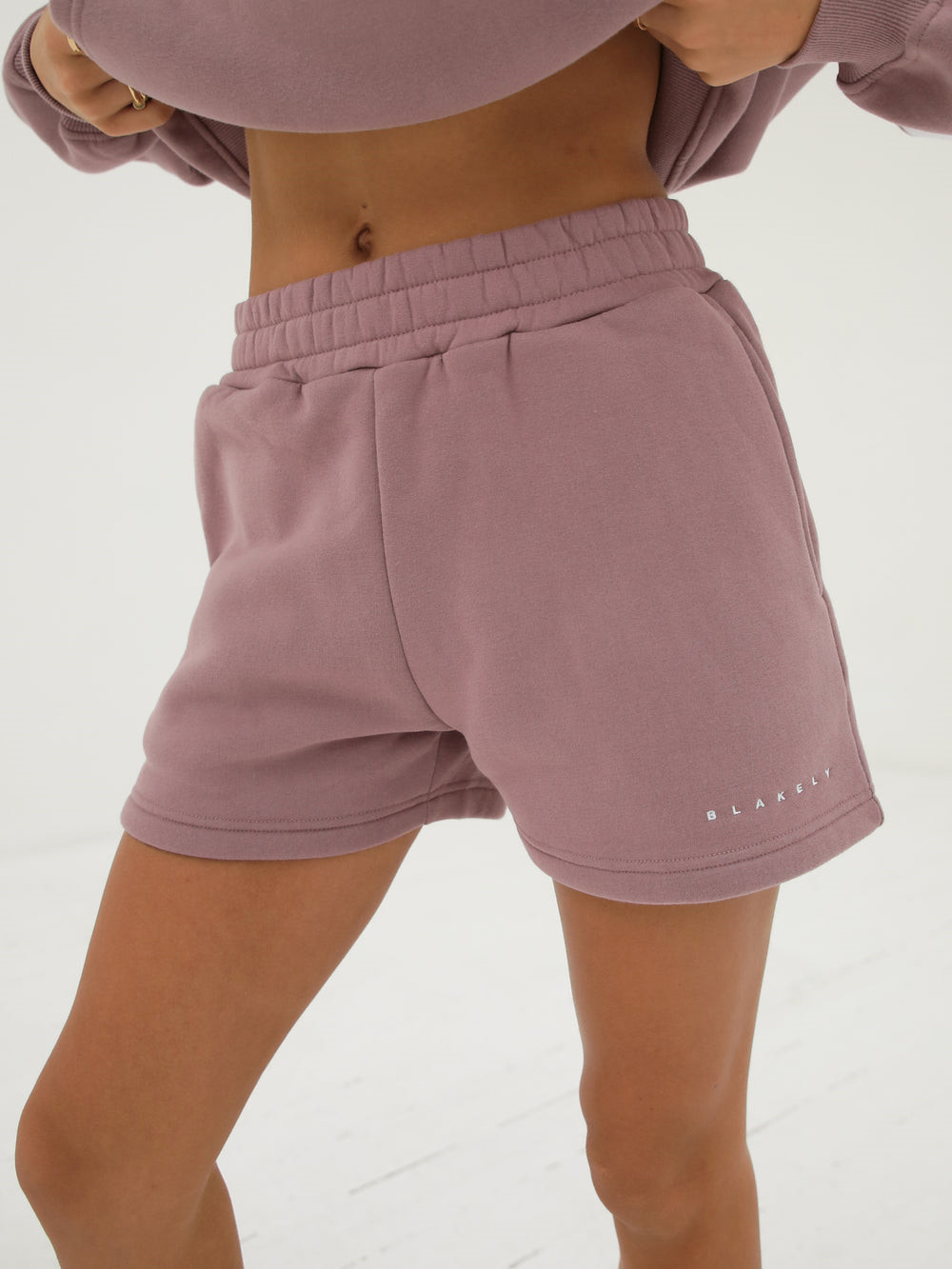 Blakely Isabel Jogger Shorts Pembe | WNX462307