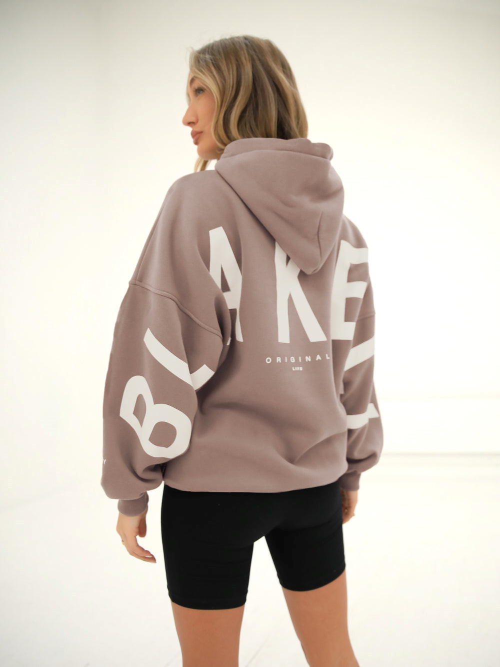 Blakely Isabel Oversized Hoodie Kahve | WAK065927