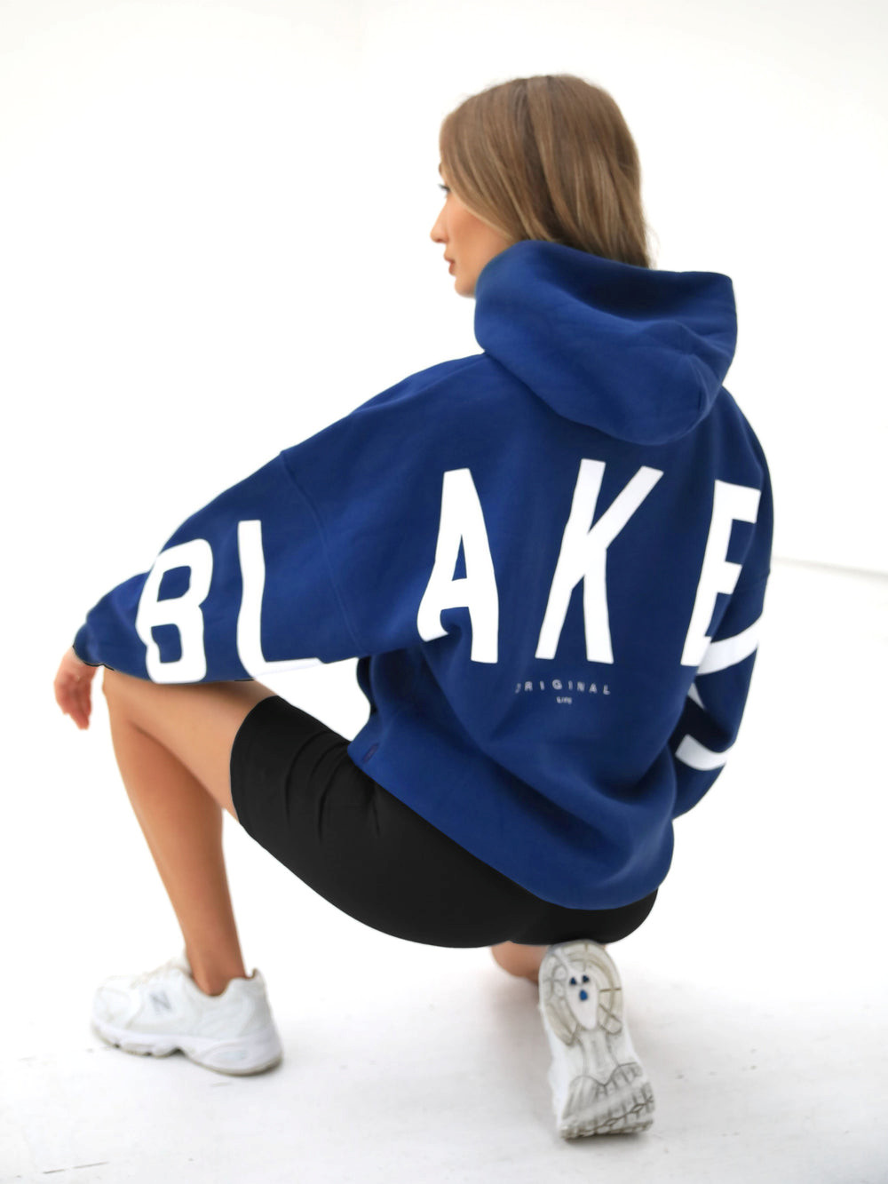 Blakely Isabel Oversized Hoodie Mavi | ZOF403715