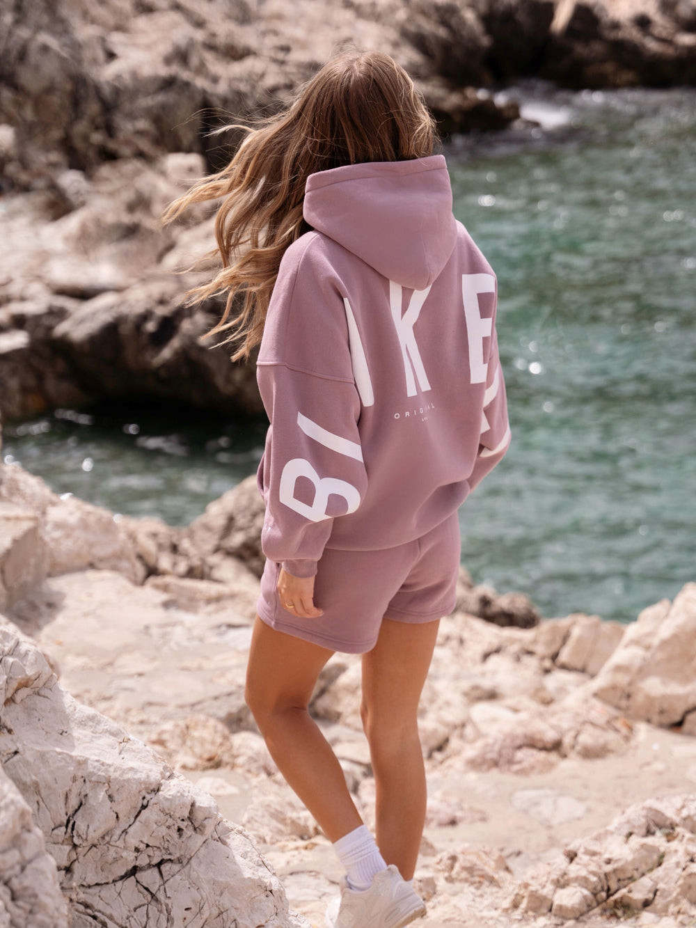 Blakely Isabel Oversized Hoodie Pembe | MRT304789