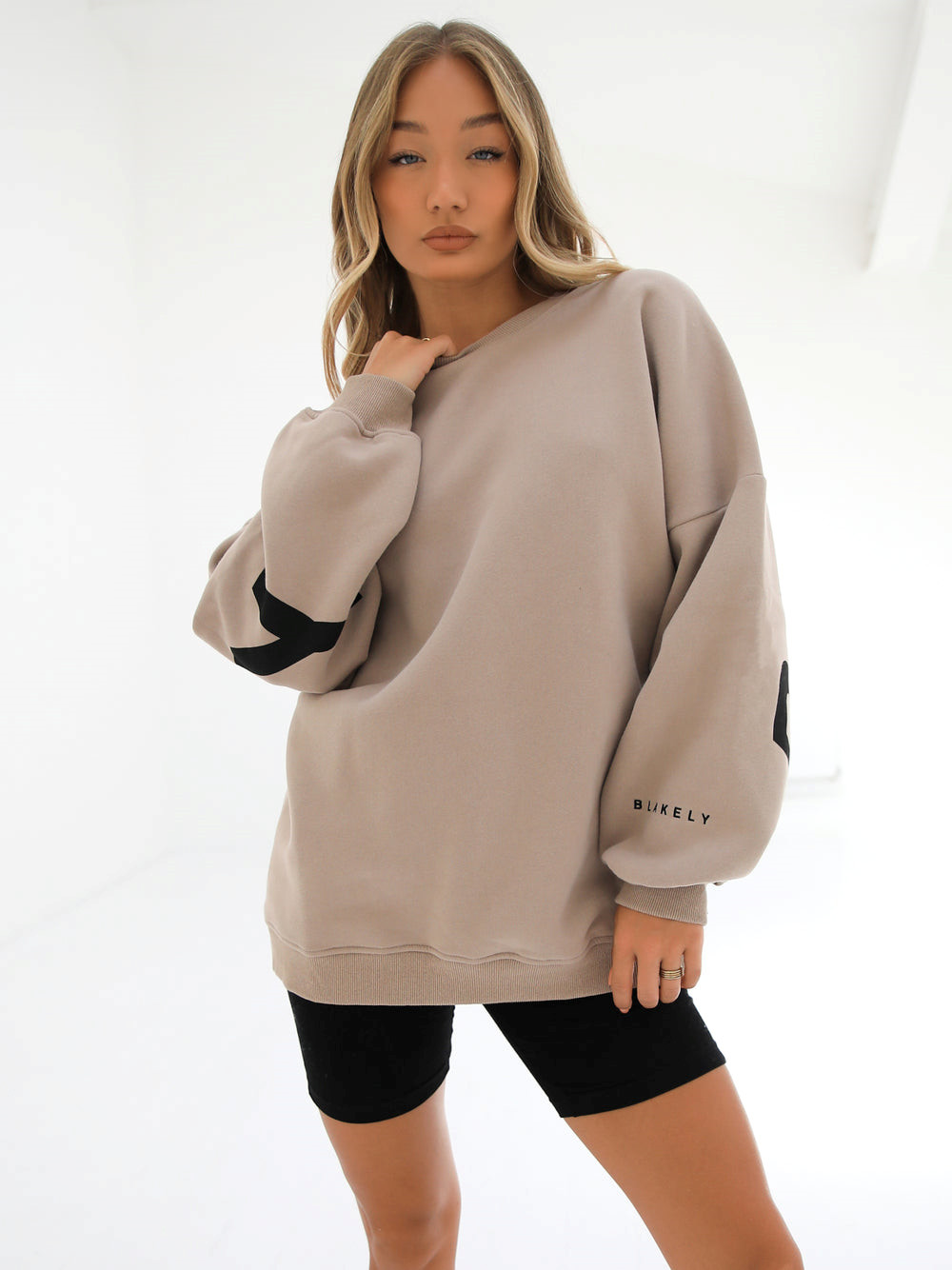 Blakely Isabel Oversized Jumper Tan | NQO024185