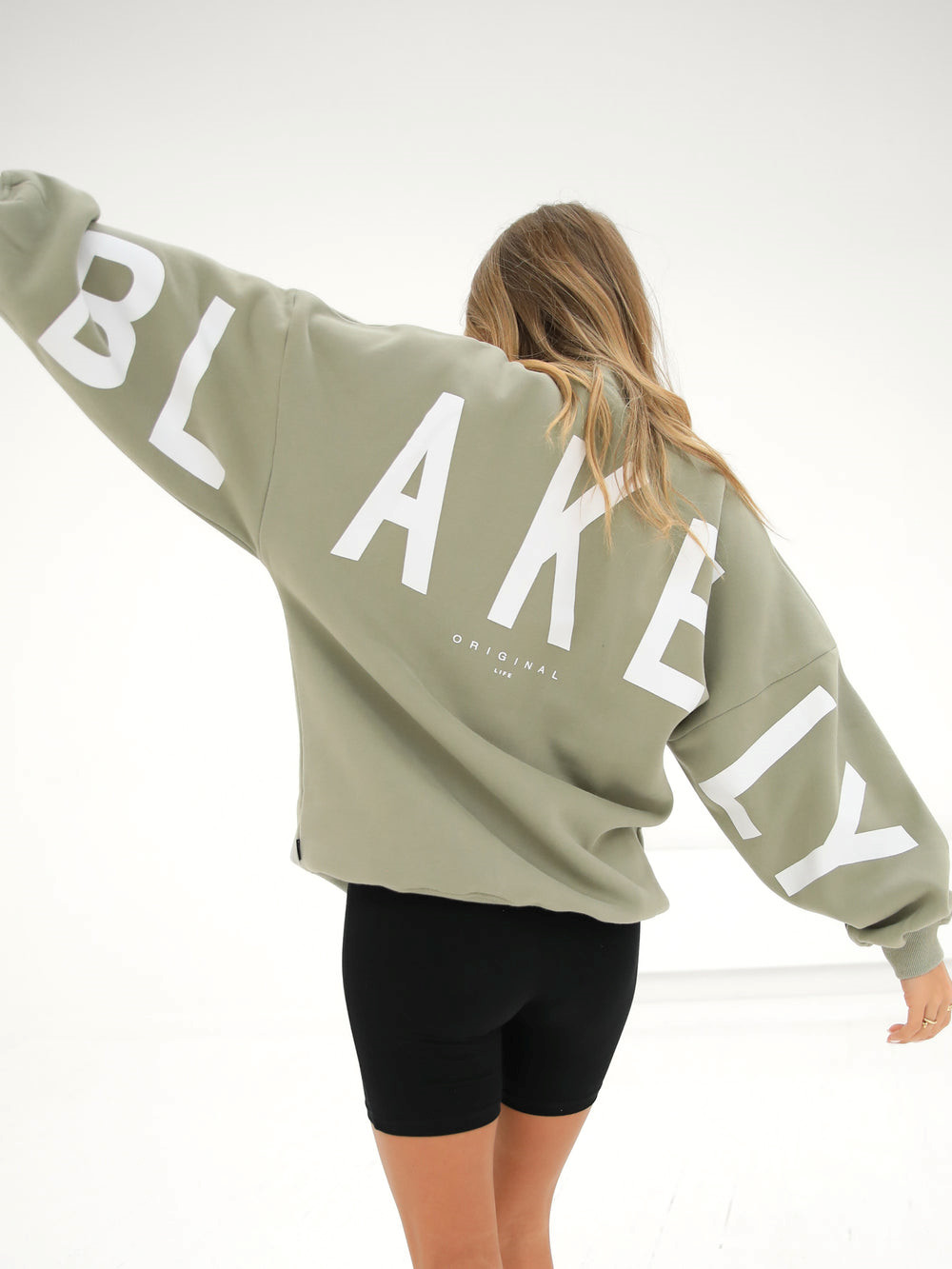 Blakely Isabel Oversized Jumper Zeytin Yeşili | ACV946802