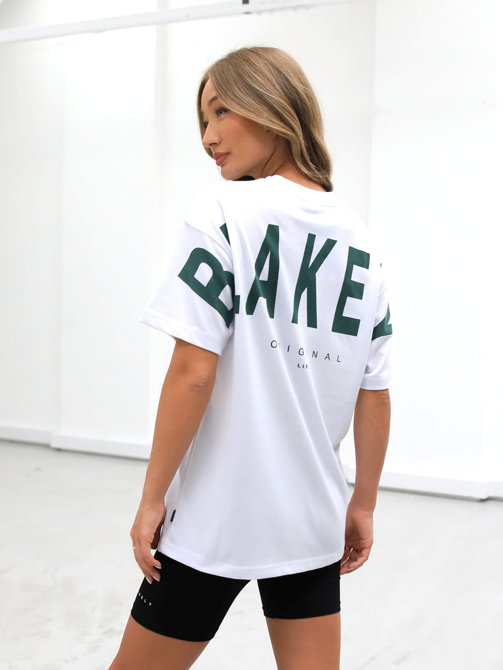 Blakely Isabel Oversized T-Shirt Beyaz | BMF367058