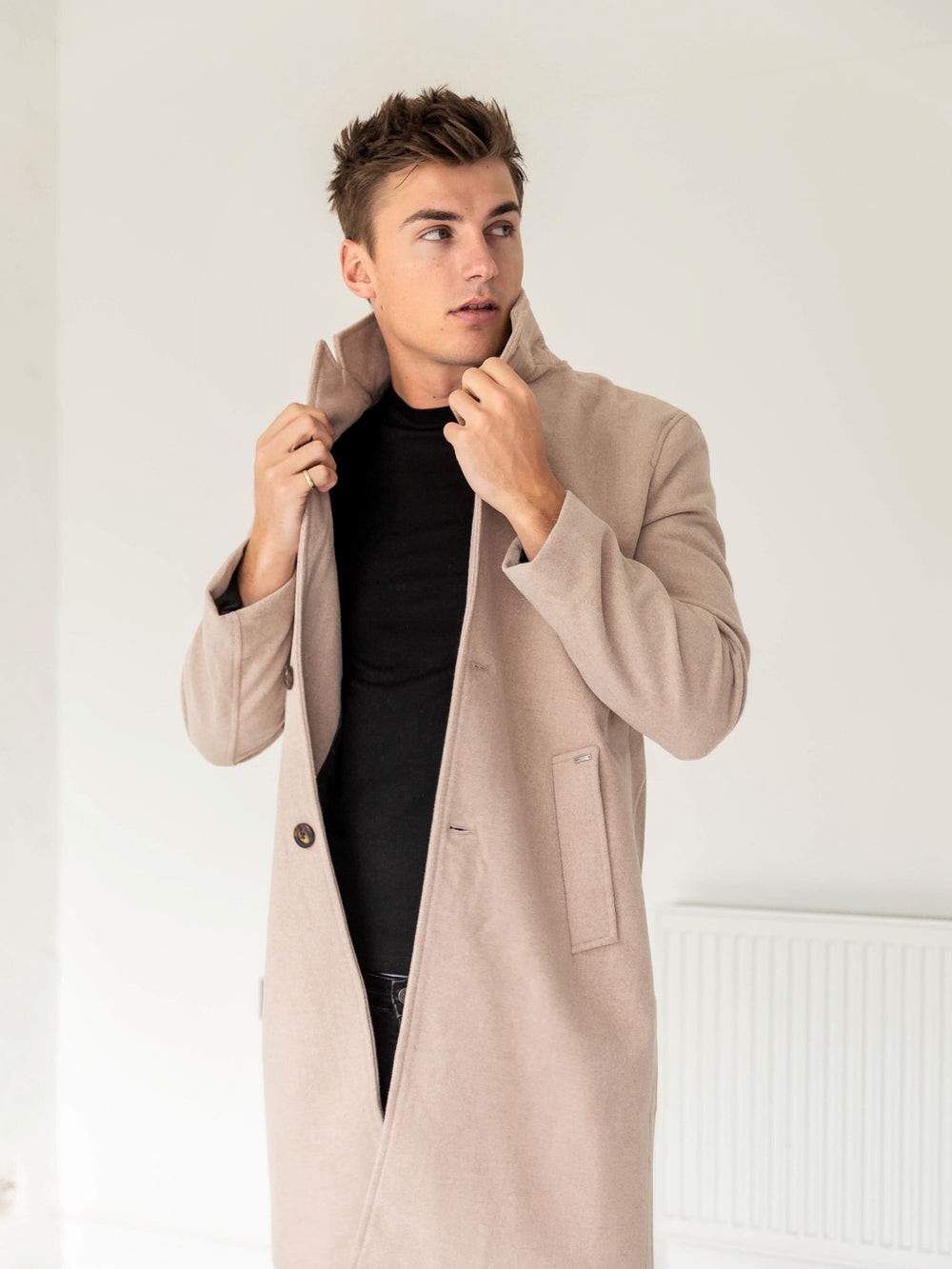 Blakely Knightsbridge Tailored Coat Tan | JVI689015