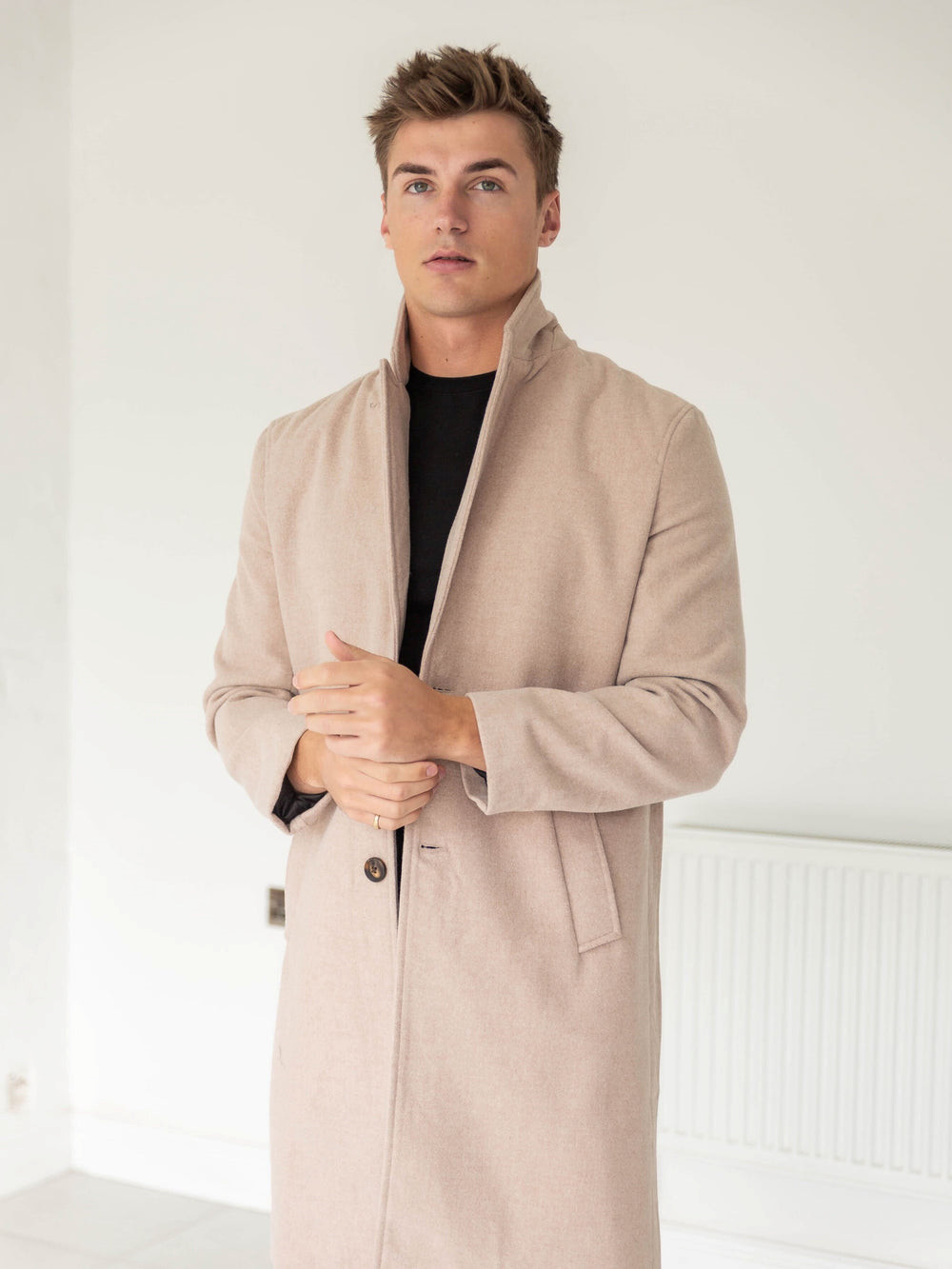 Blakely Knightsbridge Tailored Coat Tan | JVI689015