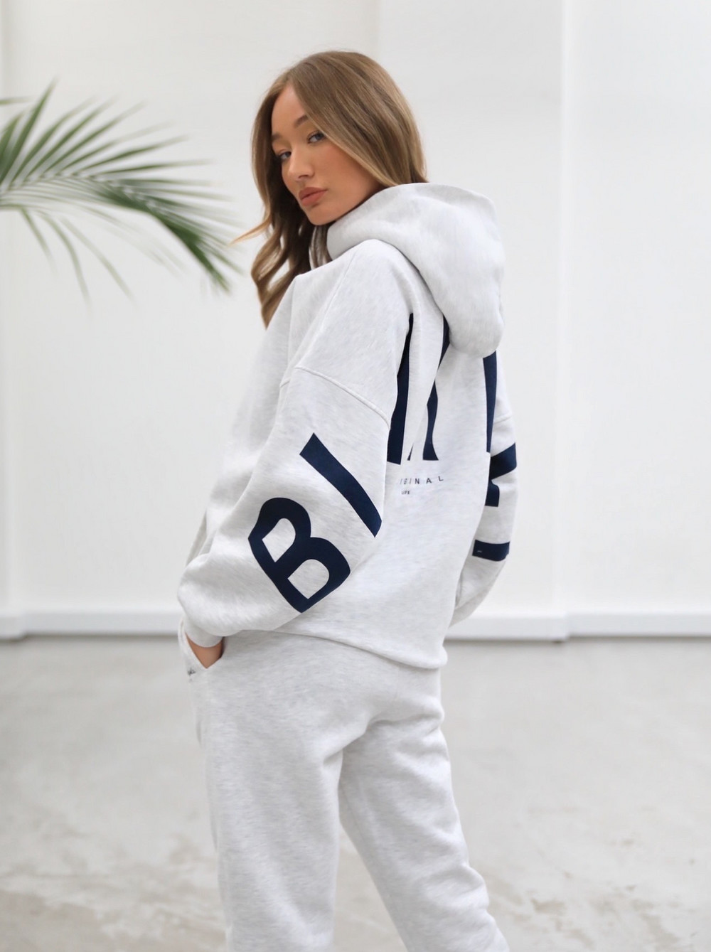 Blakely Life & Style Isabel Oversized Hoodie Beyaz | ONY760924