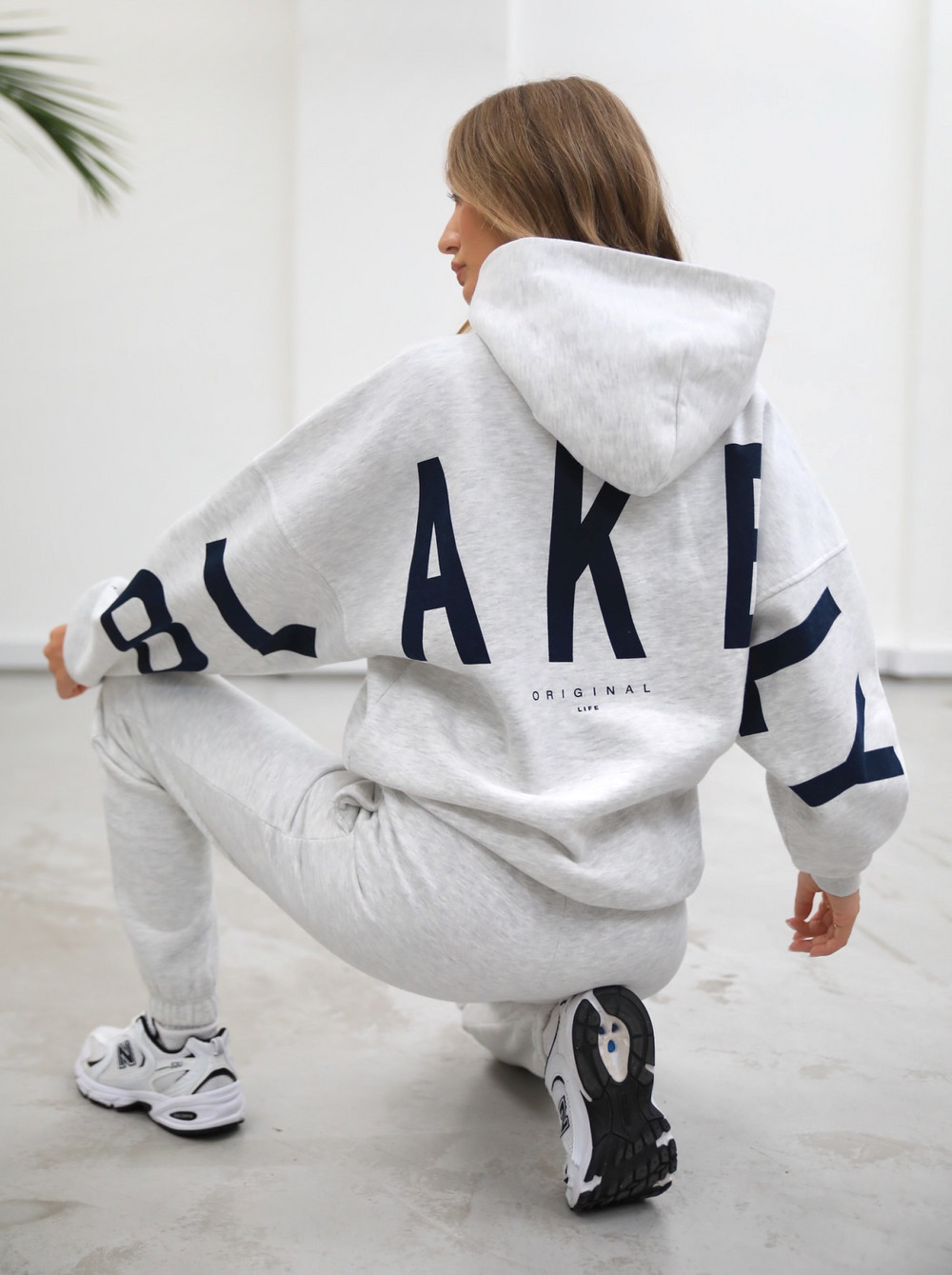 Blakely Life & Style Isabel Oversized Hoodie Beyaz | ONY760924