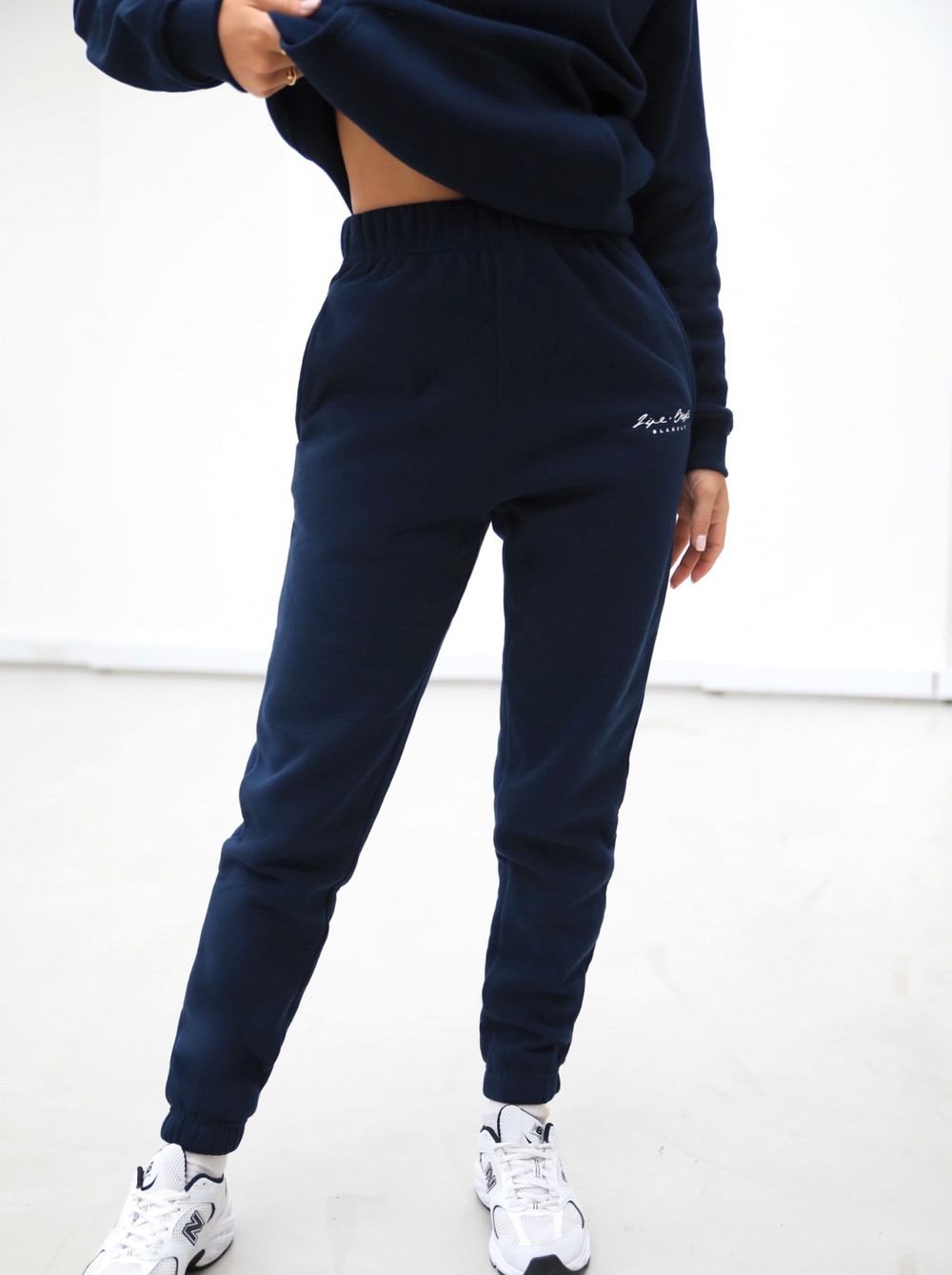 Blakely Life & Style Loose Fitting Sweatpants Lacivert Mavi | RXA340265