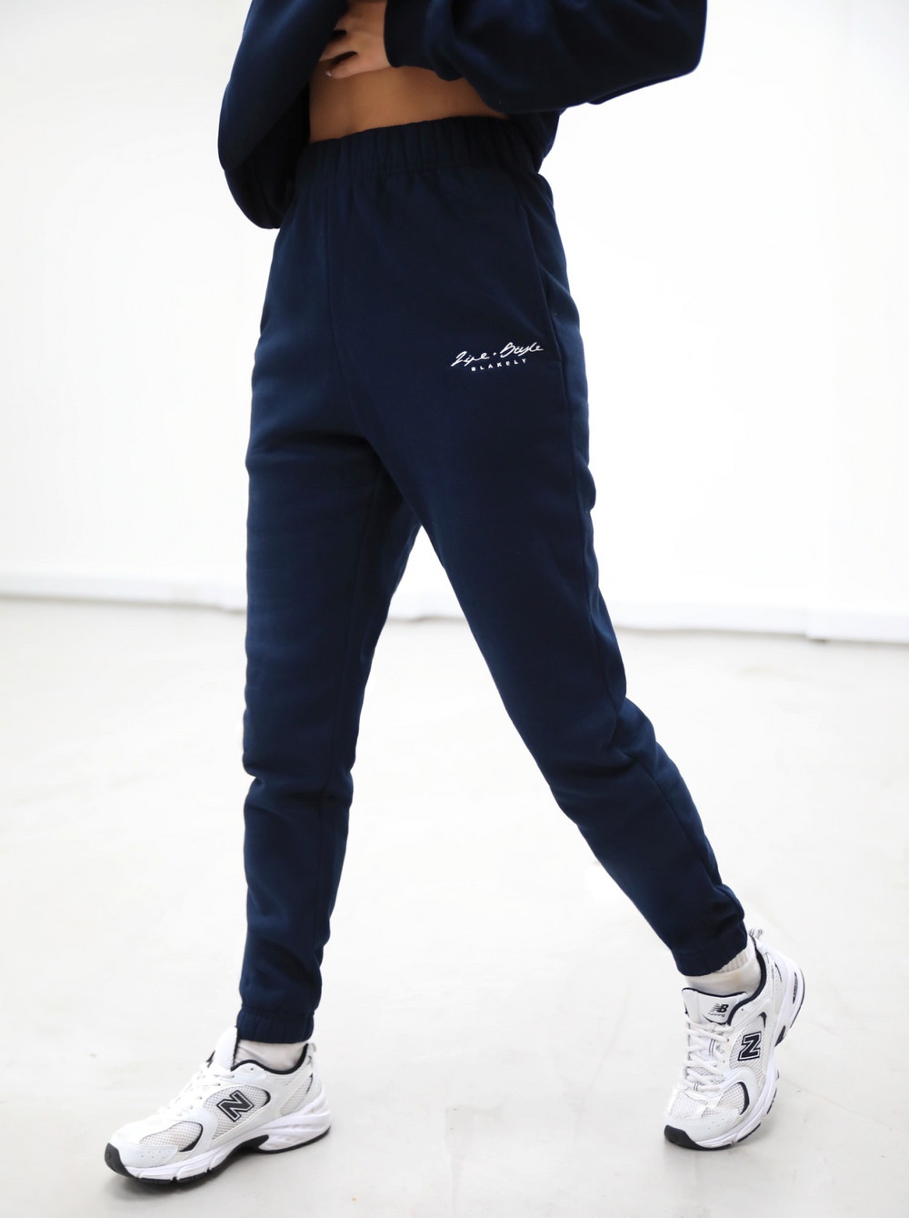 Blakely Life & Style Loose Fitting Sweatpants Lacivert Mavi | RXA340265