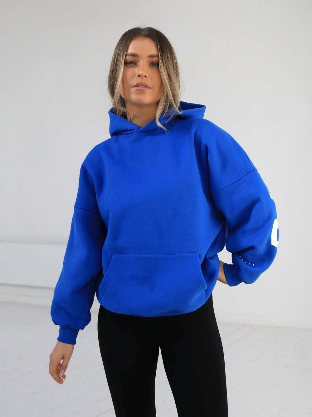 Blakely Members Isabel Oversized Hoodie Mavi | PZV467315