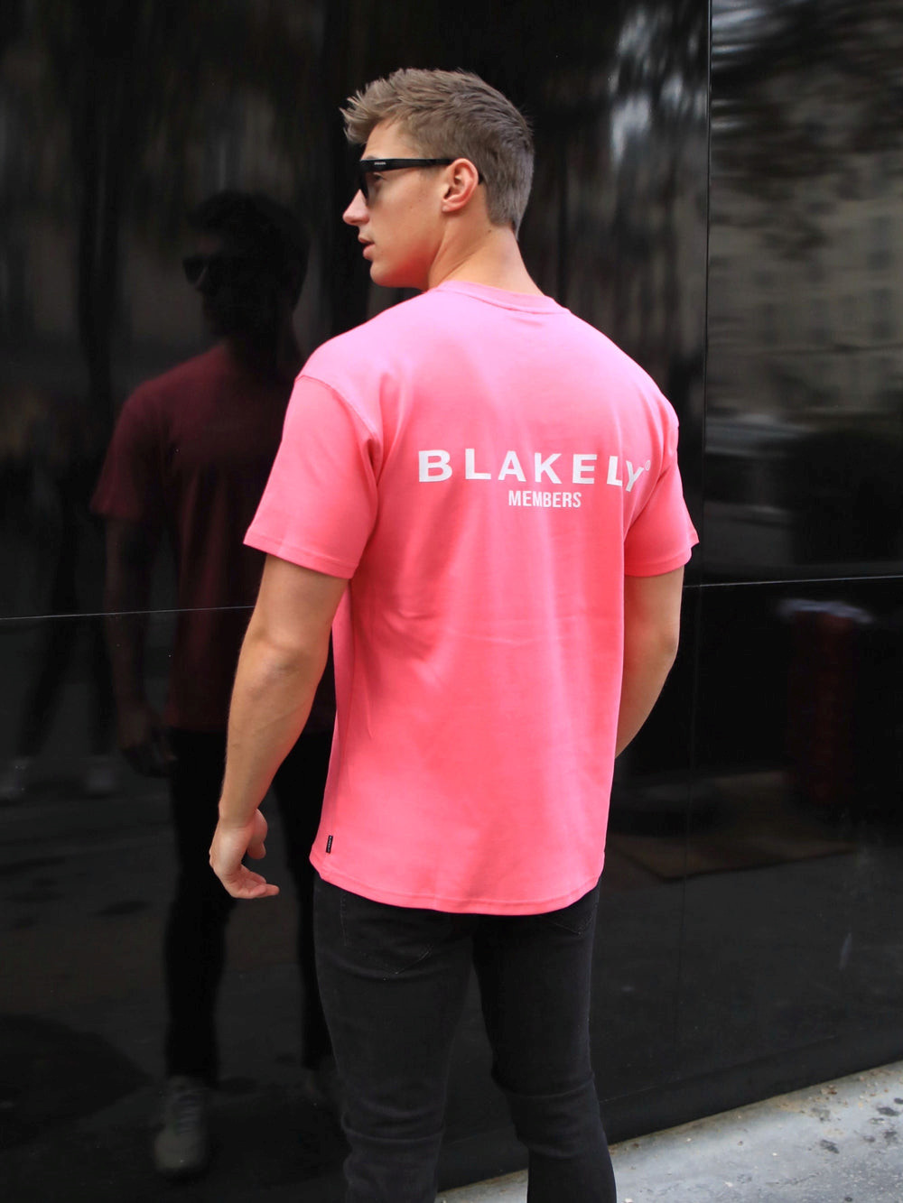 Blakely Members Relaxed T-Shirt Pembe | OIF920574