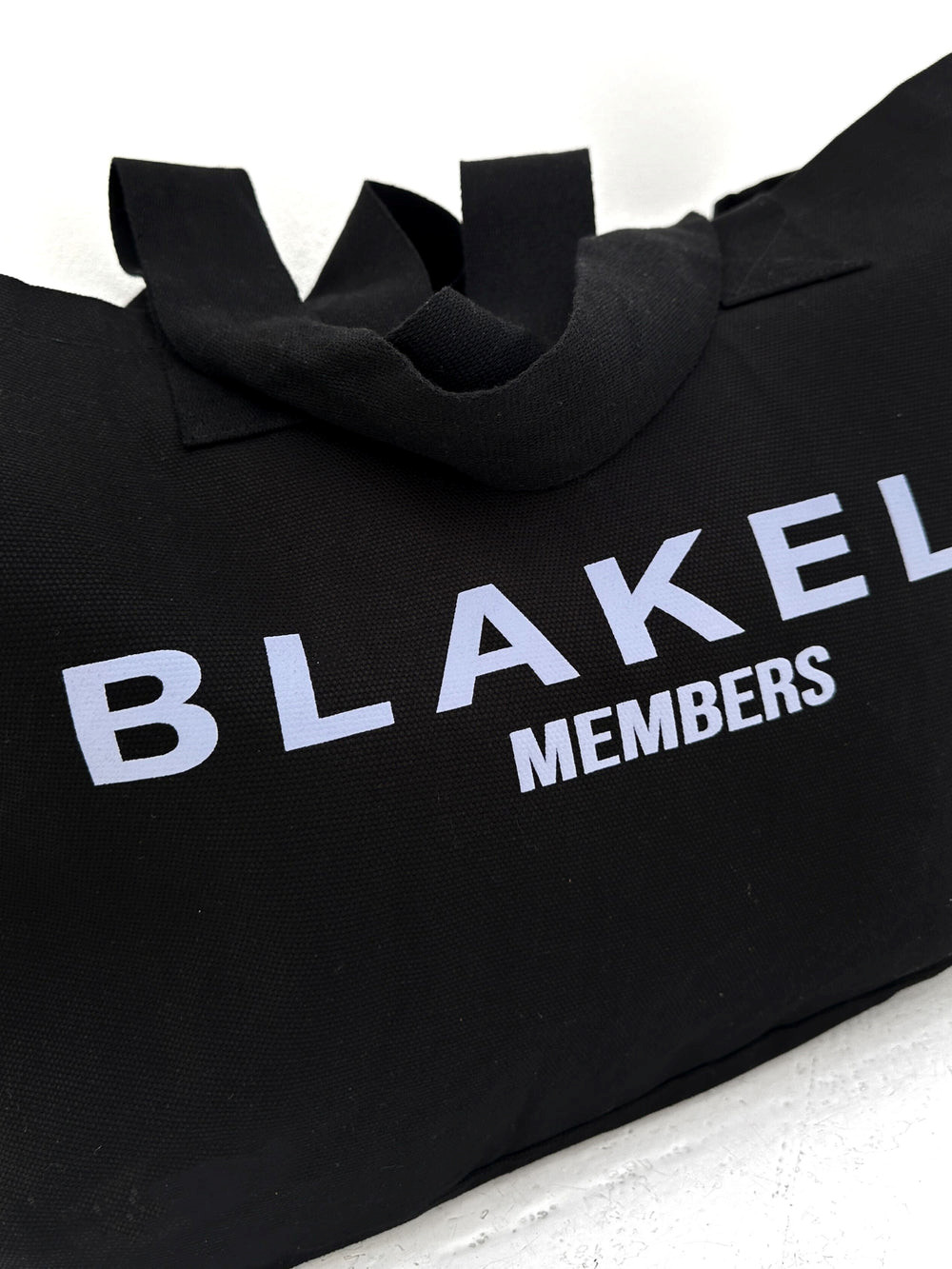 Blakely Members Tote Bag Siyah Mavi | OJC065274