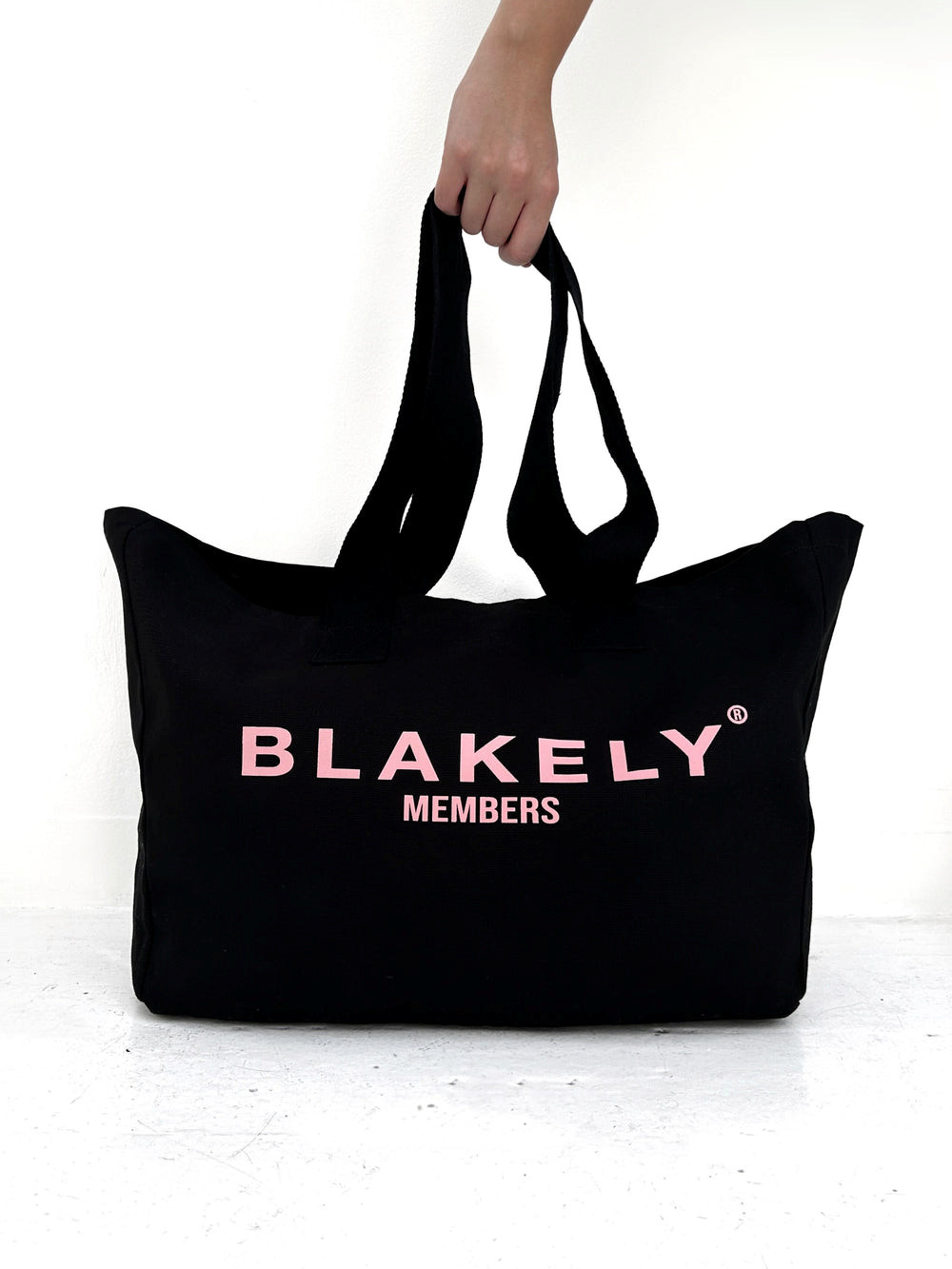 Blakely Members Tote Bag Siyah Pembe | HYK873502