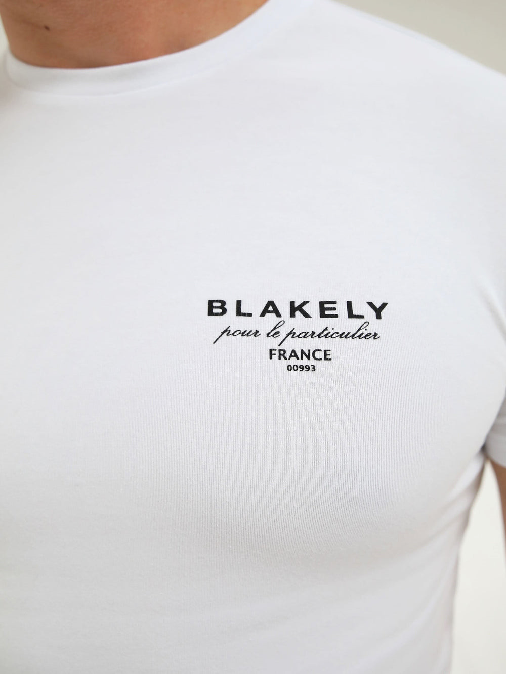 Blakely Monaco T-Shirt White/Black | BST164879