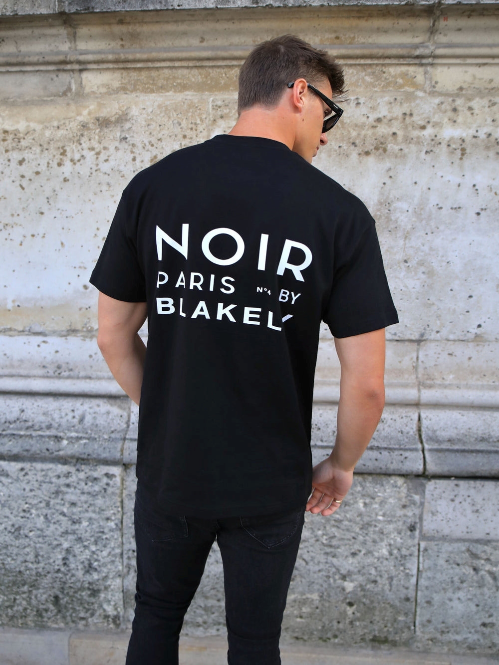 Blakely Noir Relaxed T-Shirt Siyah | XUP054286