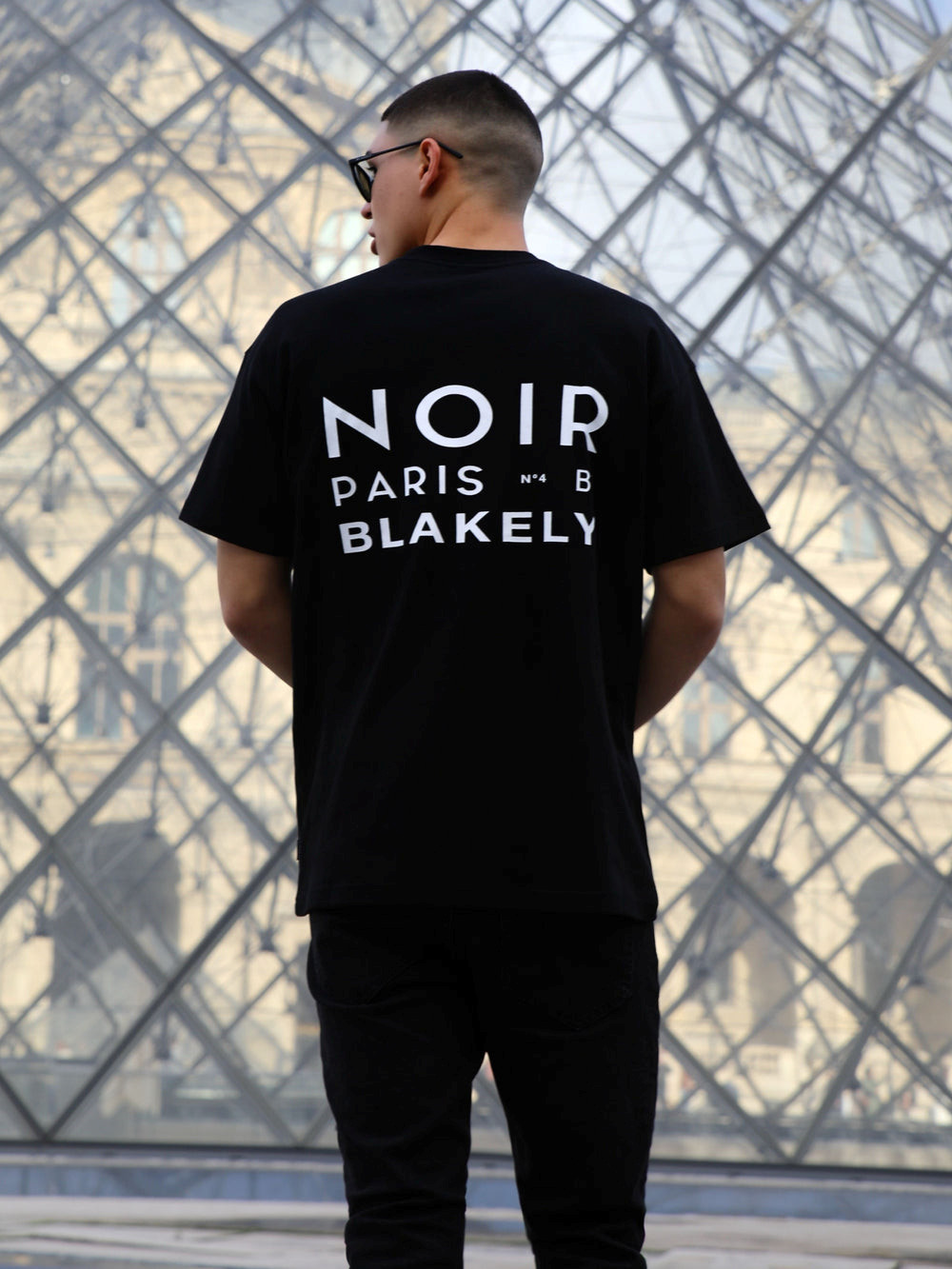 Blakely Noir Relaxed T-Shirt Siyah | XUP054286