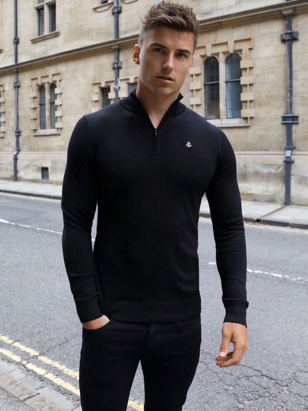 Blakely Oxbridge Jumper Siyah | TMB025379