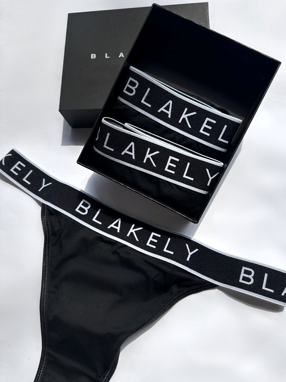 Blakely Phoebe Thong 3 Pack Siyah | DFW375241