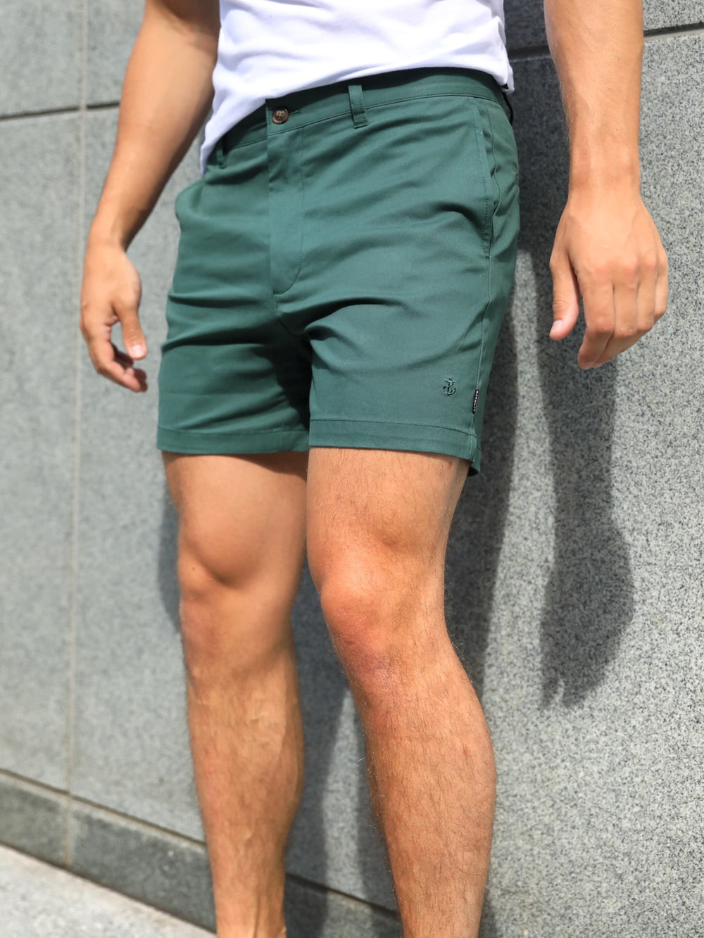 Blakely Sanremo Chino Shorts Yeşil | MXC679340