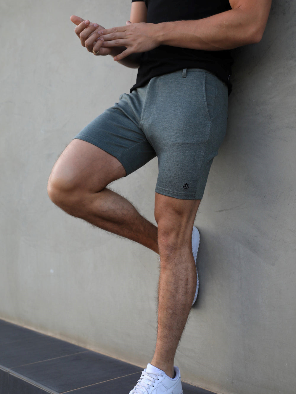 Blakely Sorrento Stretch Fit Shorts Haki Yeşil | PFC237946