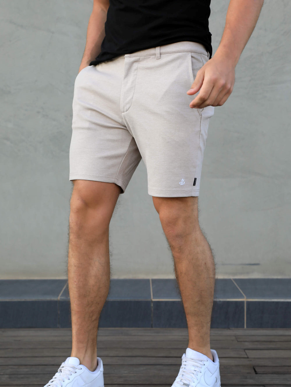 Blakely Sorrento Stretch Fit Shorts Tan | OWI830154