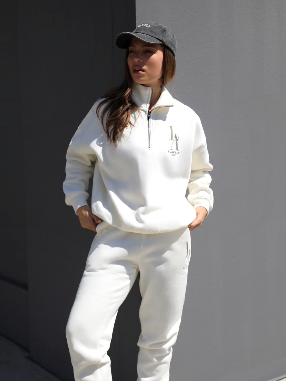 Blakely Studio Sweatpants Ivory | QVX362708