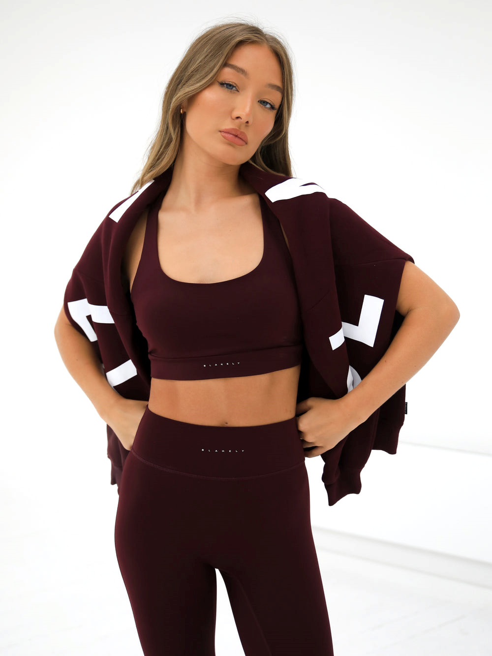 Blakely Ultimate Active Leggings Bordo | YQF791564