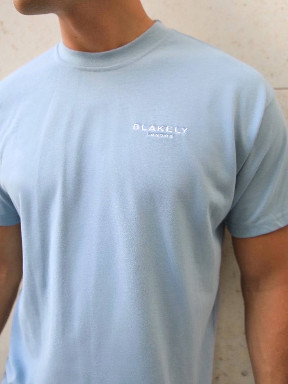 Blakely Universal Relaxed T-Shirt Mavi | HXS014368