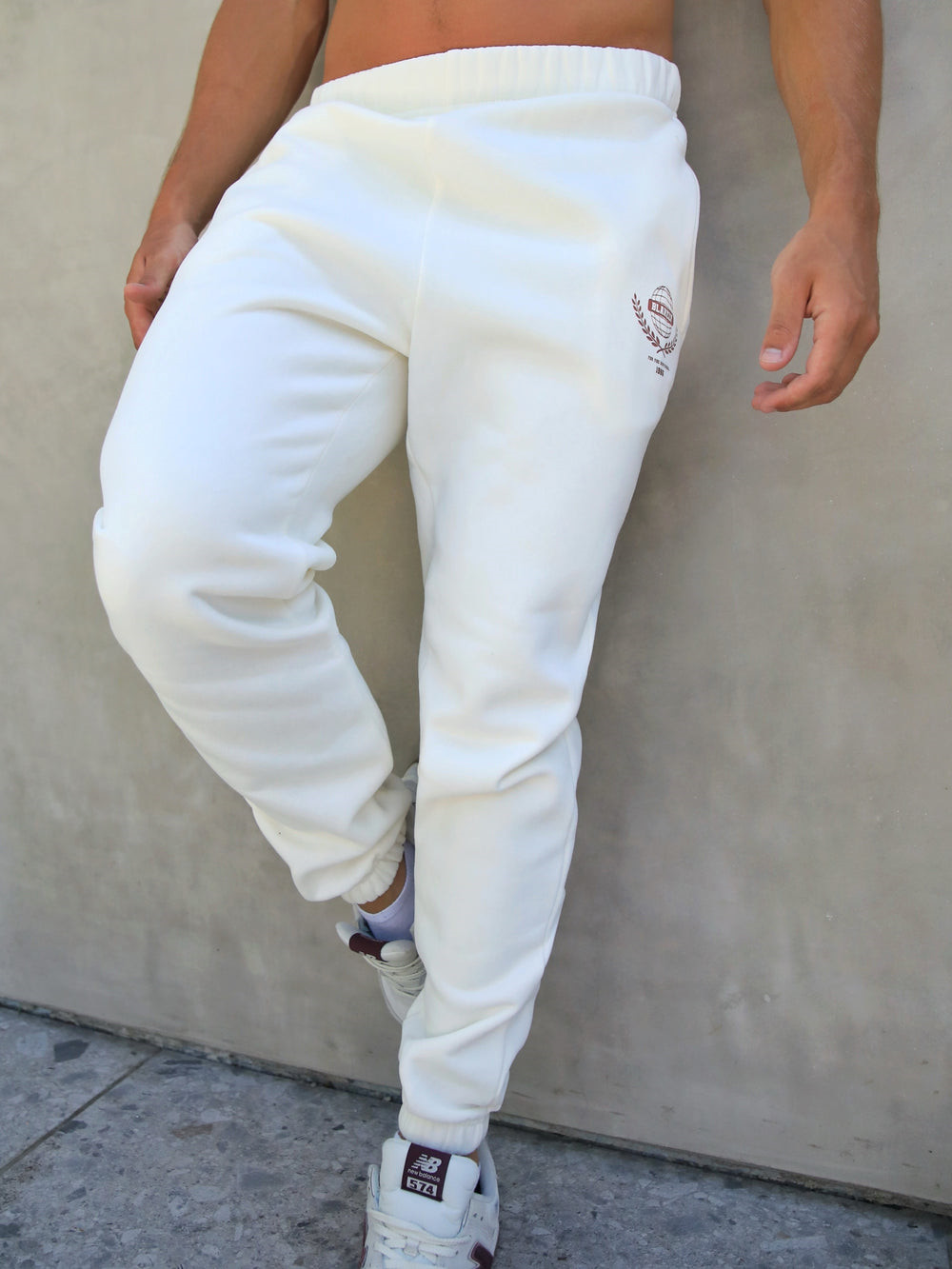 Blakely Varsity Sweatpants Beyaz | NIT317542