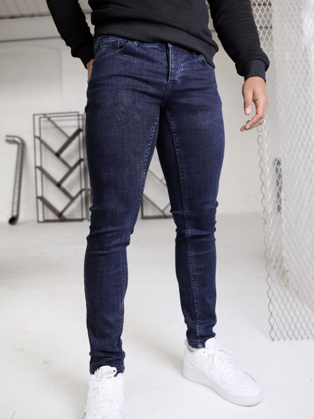 Blakely Vol. 7 Skinny Jeans Lacivert | BDM052487