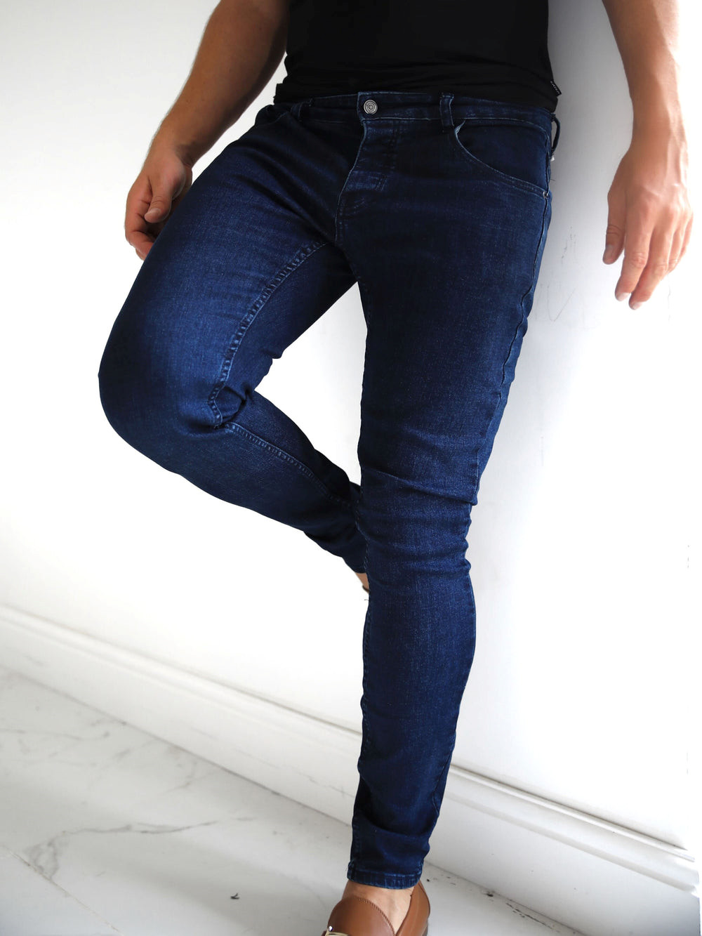 Blakely Vol. 7 Skinny Jeans Lacivert | BDM052487