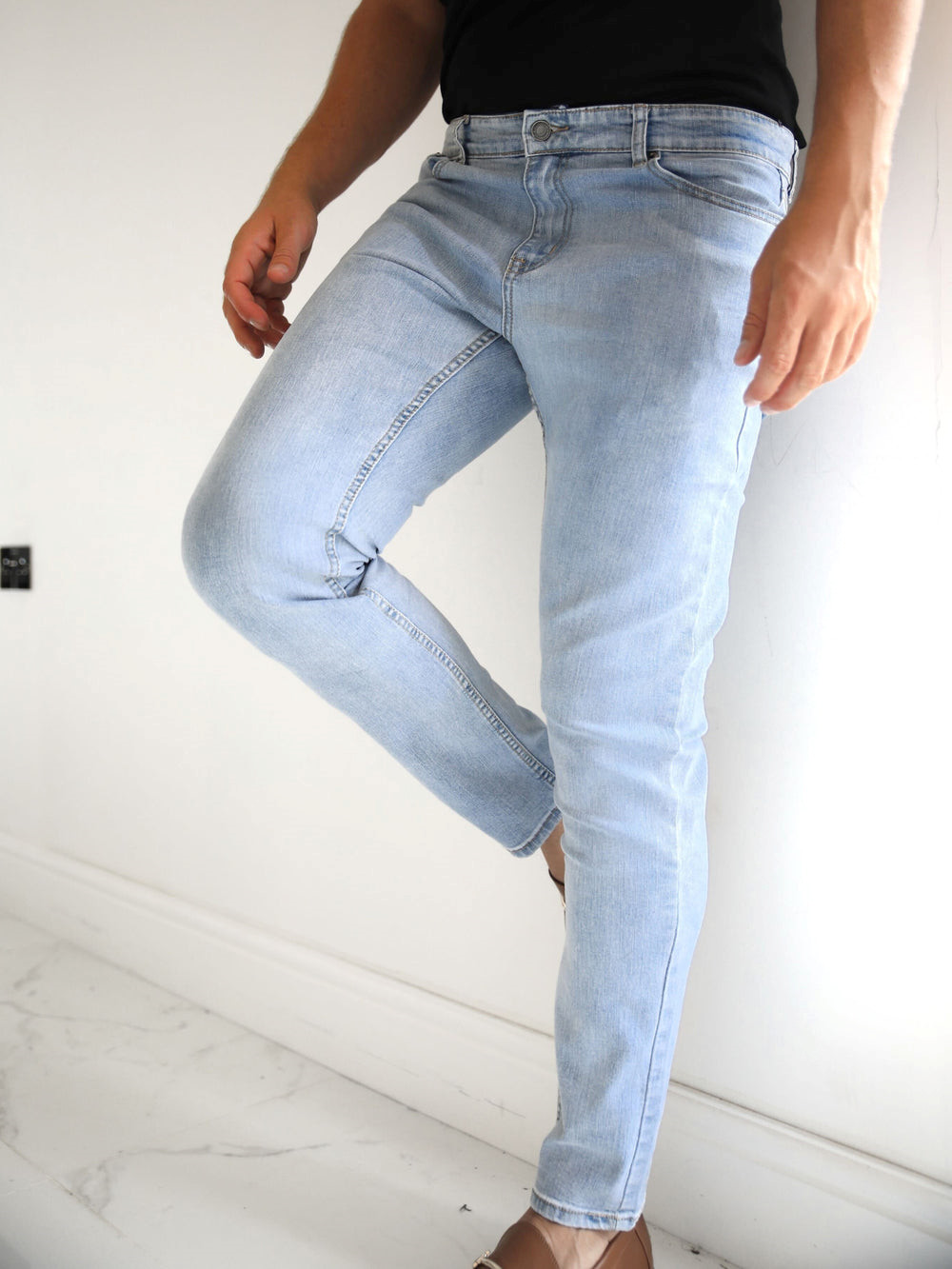 Blakely Vol. 9 Slim Jeans Açık Mavi | TWG495168