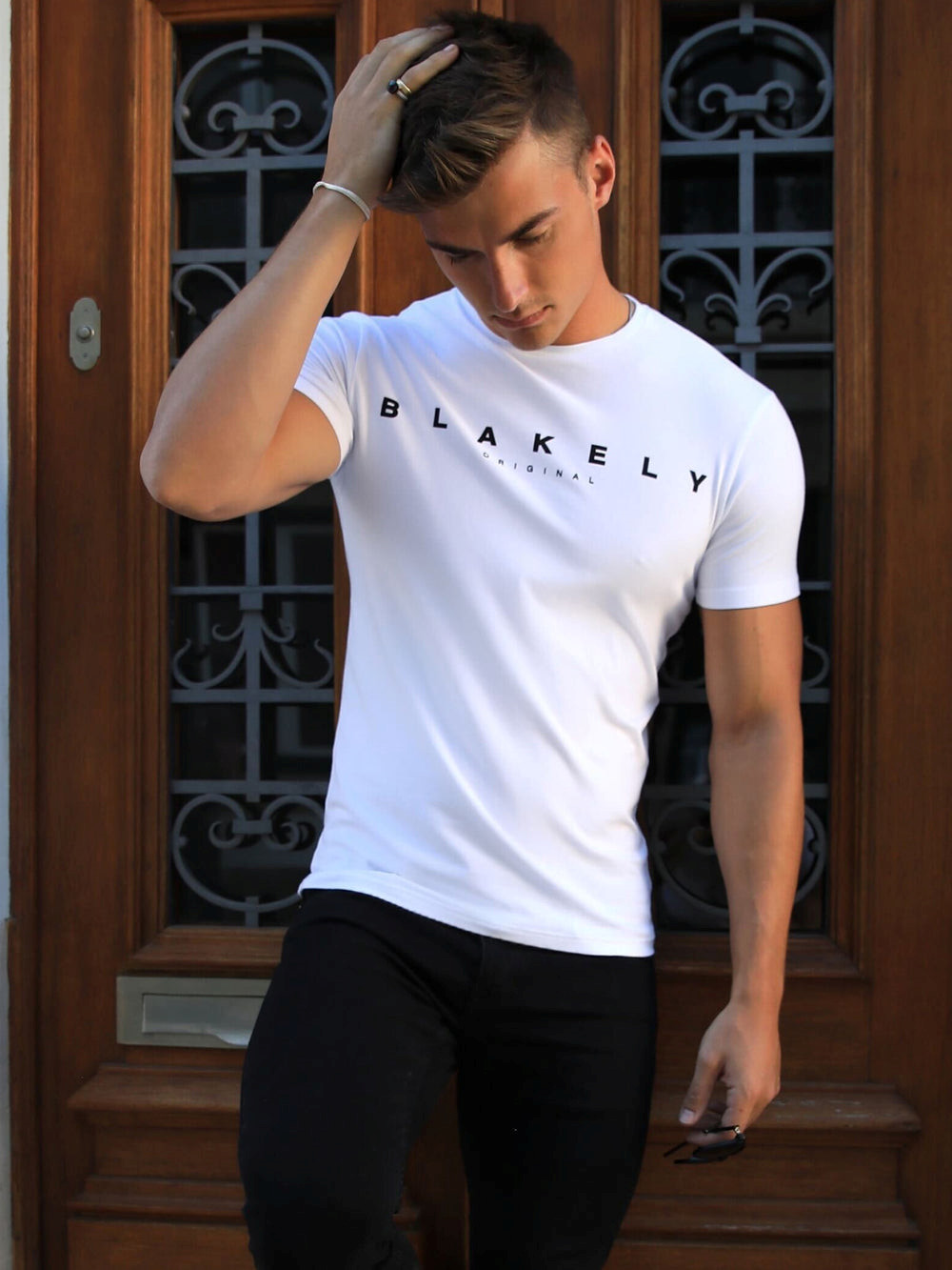 Blakely Whitestone T-Shirt Beyaz | UVZ304829