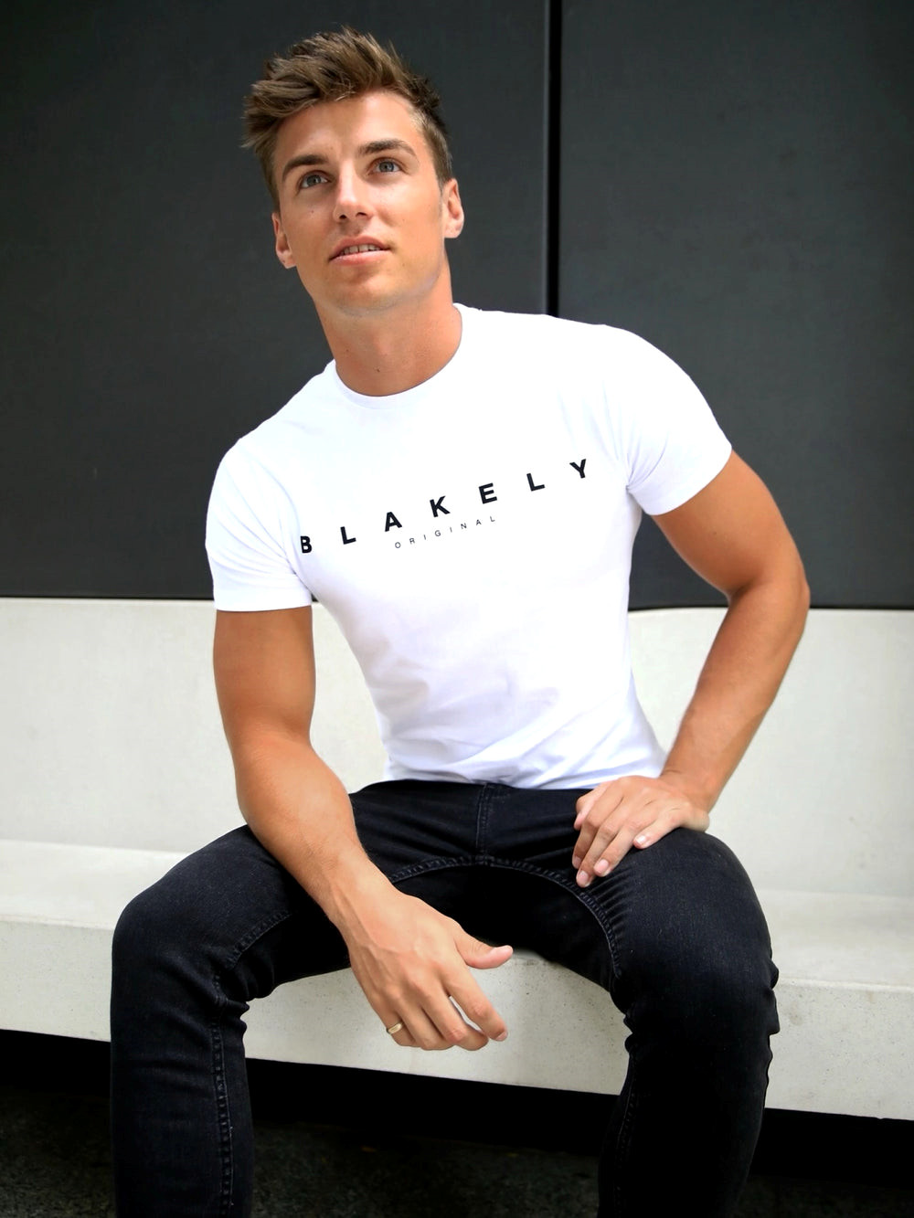 Blakely Whitestone T-Shirt Beyaz | UVZ304829